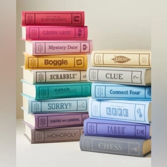 New, Anthropologie Vintage Bookshelf Edition Clue Board Game 🔎 - Picture 2 of 4